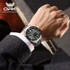 OPK Men's Watches Classic Fashion Pilot Style Original Quartz Watch for Man Waterproof Luminous Stainless Steel Date - Image 3