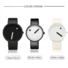 Geekthink Top Brand Creative Quartz Watch for Men Women Luxury Casual Leather Strap Quartz-Watch Simple Designer Fashion Clock - Image 4