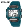 YIKAZE Y11 Men's Sports Watches Waterproof Outdoor Digital Men's Watches LED Alarm Clock Electronic watches for man Student kids