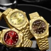 NIBOSI Luxury Watch for Man Date Week Waterproof Luminous Diamond Men Watch Quartz Sport Clock Stainless Steel Relogio Masculino - Image 3