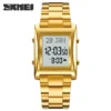 SKMEi Men Women Prayer Multifunctional Worship Watches Luxury Male Original Wristwatch Muslim Qibla Direction Instruct Watch