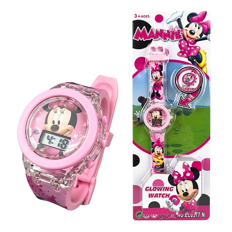 Hello Kitty Watches Girls Luminous Sanrio Kuromi Children Watch kids Gift Clock Wrist Relogio Feminino reloj nina - Image 4