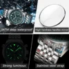 POEDAGAR Top Luxury Men Watches Luminous Date Waterproof Chronograph Quartz Man Watch Stainless Steel Sport Military Men's Watch - Image 4