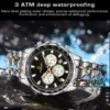 PENGAGAR Men's Watches Classic Multifunctional Chronograph Original Quartz Wristwatch Sports Stainless Steel Waterproof reloj - Image 4