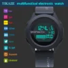 YIKAZE Sport Watch for Men Military Digital Watch Stopwatch Luminous Date Week Waterproof Men's Clock Electronic Wristwatch - Image 4