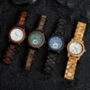 BOBOBIRD Wooden Watch Top Fashion Casual Clock Quartz Wristwatch Engraved Custom Logo Man Watches best man Gift Wood Box - Image 5