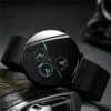 2024 Mens Luxury Watches for Men Business Casual Ultra Thin Clock Male Stainless Steel Mesh Belt Quartz Watch relogio masculino - Image 2