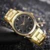 Classic Simple Men's Business Quartz Watch Stainless Steel Round Dial Casual Classic Simple Men's Business Quartz WatchStainles - Image 2