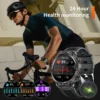 New Military Sports Smart Watch Men 1.77"Compass LED Flashlight 600mAh IP68 Waterproof Bluetooth Call Smartwatch For Android ios - Image 4