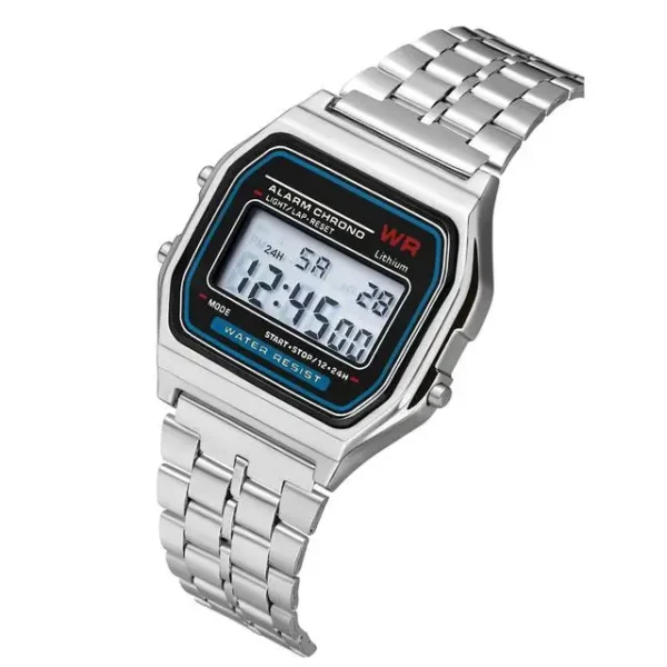 Luxury Men Stainless Steel Digital Military Armys Sport Led Waterproof Wrist Watch Clock Fashion Chronograph Wristwatch Relogio - Image 6