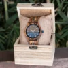 BOBO BIRD Men's Watches Niche Wooden Wristwatch Unique Quartz Watch for Men Week & Date Display Customized Drop Shipping - Image 5
