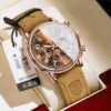 POEDAGAR Men's Watches Young Fashion Style Original Quartz Watch for Man Waterproof Luminous Moon Phase Date Chronograph 24 Hour - Image 2