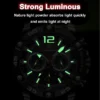 POEDAGAR Silicone Strap Sport Men's Watch Luxury Stopwatch Waterproof Military Wristwatches For Men Brand Luminous Clock Newest - Image 5