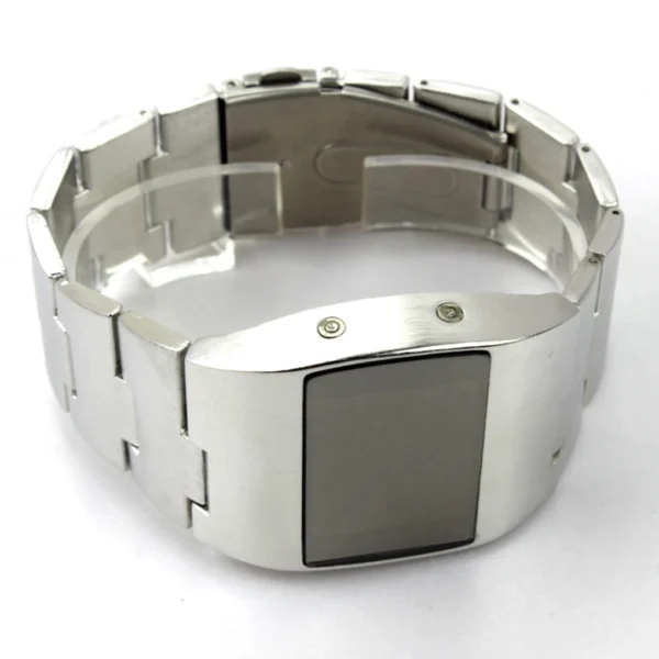 Men s Simple Design LED Digital Display Watch Hiking Boys Electric Alloy Wristwatch Wrist Decoration Accessory Birthday Gift - Image 2