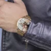 Custom Made Universal Watches for Men Pattern Silver Watch Men Wrist Original Photo Fashion Quartz Wristwatches Gift Pet Son Cat - Image 3