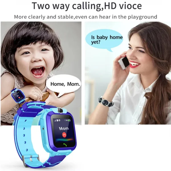 XIAOMI Kids Smart Watch SOS Antil-lost Watch Waterproof Photograph Voice Chat SIM Card LBS Location Sports Watches Kids Gift - Image 4