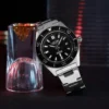 New LAULEX Luxury Men's Fully Automatic Scanning Imported Movement Watch Sapphire Crystal Date Shouus Waterproof Quartz Watch - Image 4