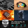 TICWRIS TANK M2 Smart Watch For Men Military Watches IP69K 5ATM Waterproof 70 Sport Modes AI Voice Bluetooth Smartwatch Women - Image 2
