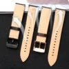 For Fossil Fashion Genuine Leather Men Quick Release Watch Strap Fs4735 Fs4812 Me3052 3054 24 22mm Needle Buckle Soft Watchband - Image 2
