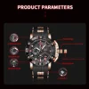 LIGE Top Brand Luxury Quartz Man Watch Fashion Casual Sport Silicone Strap Clock Personality Waterproof Luminous Watches for Men - Image 4
