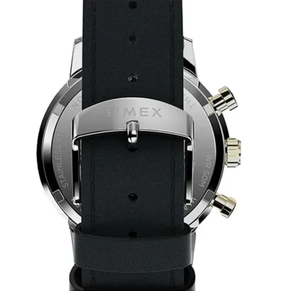 New Timex Men Watches Luxury Trend Quartz Calendar Waterproof Multi Function Fancy Round Watch Stainless Three Eyed Watch - Image 5