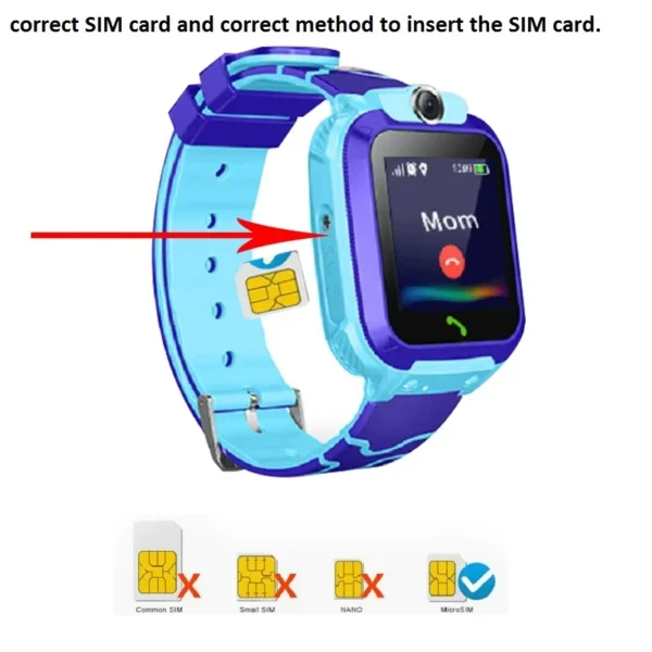 XIAOMI Kids Smart Watch SOS Antil-lost Watch Waterproof Photograph Voice Chat SIM Card LBS Location Sports Watches Kids Gift - Image 6
