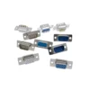 10PCS DB9 Adapter Connector Core RS232 Serial COM Plug Connectors Hole/pin DB15 Female Male Port Socket D Sub DP9 Plastic Case - Image 2