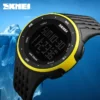 SKMEI 1219 Mens Ladies Digital Clock Relogio Masculino Outdoor Sport Watches Men Women Waterproof LED Sport Military Watches