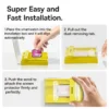 Baseus Screen Protector for Apple Watch 10 9 8 7 6 5 4 SE 46/42/45/41/44/40mm Hydrogel Film for iWatch Ultra 2 1 49mm Protective - Image 3