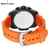 NORTH EDGE EVOQUE 2 Men Digital Military Watch Waterproof 50M Men's Sport Wristwatches Solar Power Luminous Enviormentally Clock - Image 2