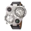 Men Chic Dual Movement Quartz Sport Watch Creative Dials Digital Bracelet Watches Waterproof Outdoor Thermometer Compass Clock - Image 6