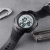 SKMEI 1560 Men 2 Time 10 Year Battery Alarm Clock reloj hombre Sport Fitness Watches Mens Digital 100M Waterproof Wrist Watch - Image 3