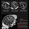Brand CHENXI Watch Men Chronograph Clock Leather Casual High Quality Quartz Watches For Men Wrist Waterproof Sports Male Clock - Image 3