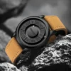 PENGAGAR Men's Watches Stainless steel Quartz Watch Creative Scrolling Pointer Magnetic Force Wrist Clock Relogio Masculino +box - Image 4
