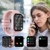 1.99" Bluetooth Call Smart Watch Men Women Full Touch Screen Sports Fitness Pedometer Smartwatch for Android iPhone - Image 4