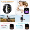 Smart Watch, 1.91" Smartwatch (Answer/Make Call), IP68 Waterproof Fitness Tracker, 110+ Sport Modes, Heart Rate and Sleep Monit - Image 3