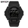 SANDA 2018 Men Military Sports Watch Woman LED Digital electronic Luminous Watch Waterproof Men's Ms Watch Relogio Masculino