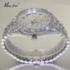 Hot Hip Hop Iced Out Watch for Mens Brand MISSFOX Fashion Bling Quartz Clocks Luxury Full Diamond Wrist Watches Man Reloj Hombre - Image 3