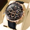 OLEVS Luxury Brand Watches for Men Original Silicone Strap Chronograph Men's Watches Waterproof Fashion Classic Man Quartz Watch