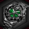 SKMEI 1649 Chrono Alarm Male Clock reloj hombre Dual Movement Sport Mens Watches Rotatable Ring Quartz Digital Men Wristwatches - Image 3