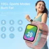 2024 Call Smart Watch Women Custom Dial Smartwatch For Android IOS Waterproof Bluetooth Music Watches Full Touch Bracelet Clock - Image 6