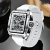 2023 New Top LIGE Brand Luxury Men Watch Business Square Watch Men Casual Sport Quartz Chronograph Clock Male Waterproof Watches - Image 6