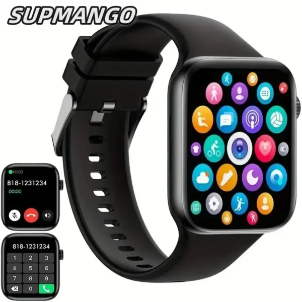 T344 Smart Watch 2024 Smartwatch Men Dial Call Smart Watch Tracker Health Sport Tracker Women Watch Clear Talk Sleep Detection - Image 6