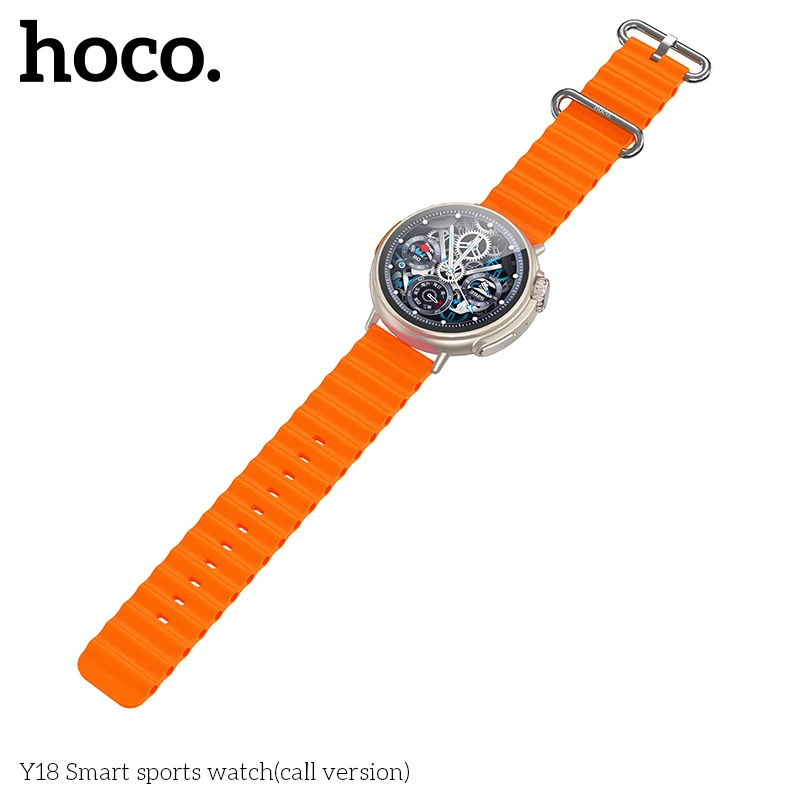 HOCO Multifunctional Smart Watch Men Women Bluetooth Connected Phone Music Fitness Sports Bracelet Sleep Monitor Call Version - Image 4