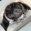 2023 New Fashion Tiger Watch WOKAI Men Wristwatches Casual Leather Band Quartz Watches Men Cheap Price Dropshipping Montre Homme - Image 2
