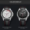 MEGIR 1010 Hot Men's Watch Original Luxury Fashion Brand Sport Clock Leather Strap Business Quartz Wrist Watches for Men Casual - Image 6