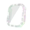 Diamond Case+Glass for Apple Watch Series 10 46mm 42mm Double Glitter Diamond Bumper Screen Protector for iWatch 10 Accessories - Image 6