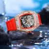 2022 New Men's Watch ONOLA Fashion Luxury Diamond Inlaid Design Quartz Waterproof Tape Watches Men Relogio Masculino Clock - Image 5