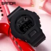 SANDA 2018 Men Military Sports Watch Woman LED Digital electronic Luminous Watch Waterproof Men's Ms Watch Relogio Masculino - Image 3