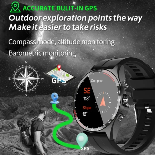 Hotsale Silver Gold Stainless Steel Color Sk27 Smart Watch 1.58 Inch Bt Call Nfc Wireless Charging Smartwatch - Image 5